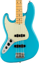 Bajo eléctrico de cuerpo sólido Fender American Professional II Jazz Bass Zurdo (USA, MN) - Miami blue