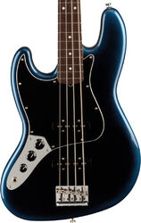 Bajo eléctrico de cuerpo sólido Fender American Professional II Jazz Bass Zurdo (USA, RW) - Dark night