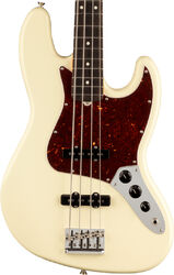 Bajo eléctrico de cuerpo sólido Fender American Professional II Jazz Bass (USA, RW) - Olympic white