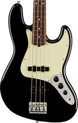 Bajo eléctrico de cuerpo sólido Fender American Professional II Jazz Bass (USA, RW) - Black