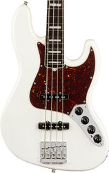 Bajo eléctrico de cuerpo sólido Fender American Ultra Jazz Bass (USA, RW) - Arctic pearl