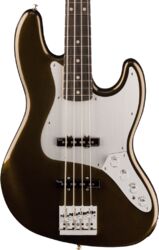 Bajo eléctrico de cuerpo sólido Fender American Ultra II Jazz Bass (USA, EB) - Texas tea