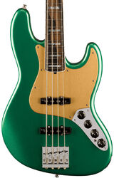 Bajo eléctrico de cuerpo sólido Fender American Ultra Jazz Bass Ltd (USA, EB) - Mystic pine green