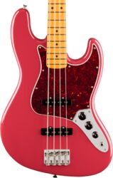 Bajo eléctrico de cuerpo sólido Fender American Professional Classic Jazz Bass (USA, MN) - Faded Dakota Red
