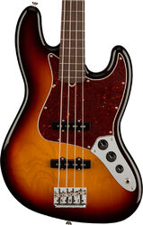 Bajo eléctrico de cuerpo sólido Fender American Professional II Jazz Bass Fretless (USA, RW) - 3-color sunburst