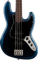 Bajo eléctrico de cuerpo sólido Fender American Professional II Jazz Bass Fretless (USA, RW) - Dark night