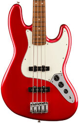 Bajo eléctrico de cuerpo sólido Fender Player Jazz Bass (MEX, PF) - Candy apple red