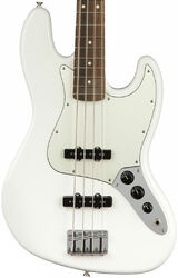 Bajo eléctrico de cuerpo sólido Fender Player Jazz Bass (MEX, PF) - Polar white