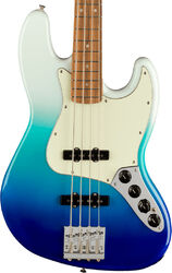 Bajo eléctrico de cuerpo sólido Fender Player Plus Jazz Bass (MEX, PF) - Belair blue
