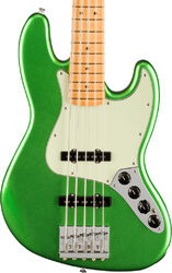 Bajo eléctrico de cuerpo sólido Fender Player Plus Jazz Bass V (MEX, MN) - Cosmic jade
