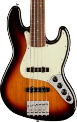 Bajo eléctrico de cuerpo sólido Fender Player Plus Jazz Bass V (MEX, PF) - 3-color sunburst
