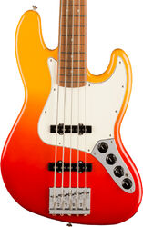 Bajo eléctrico de cuerpo sólido Fender Player Plus Jazz Bass V (MEX, PF) - Tequila sunrise