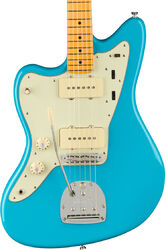 Guitarra electrica para zurdos Fender American Professional II Jazzmaster Zurdo (USA, MN) - Miami blue