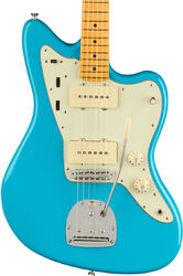Guitarra electrica retro rock Fender American Professional II Jazzmaster (USA, RW) - Miami blue
