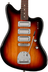 Guitarra electrica retro rock Fender Parallel Universe Volume II Spark-O-Matic Jazzmaster (USA, RW) - 3-color sunburst