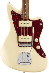 Guitarra electrica retro rock Fender Vintera 60's Jazzmaster (MEX, PF) - Olympic white