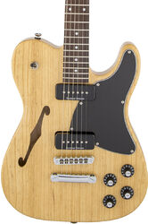 Guitarra eléctrica con forma de tel Fender Jim Adkins JA-90 Telecaster Thinline (MEX, LAU) - Natural
