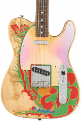 Guitarra eléctrica con forma de tel Fender Jimmy Page Telecaster Dragon Ltd (MEX, RW) - Natural