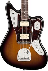 Guitarra electrica retro rock Fender Kurt Cobain Jaguar (MEX, RW) - 3-color sunburst