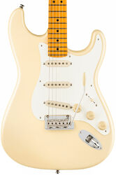 Guitarra electrica retro rock Fender Lincoln Brewster Stratocaster (USA, MN) - Olympic pearl
