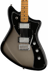Guitarra electrica retro rock Fender Player Plus Meteora HH (MEX, MN) - Silver burst