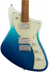 Guitarra electrica retro rock Fender Player Plus Meteora HH (MEX, PF) - Belair blue