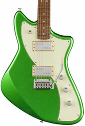 Guitarra electrica retro rock Fender Player Plus Meteora HH (MEX, PF) - Cosmic jade