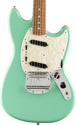 Guitarra electrica retro rock Fender Vintera 60's Mustang (MEX, PF) - Seafoam green