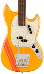 Bajo eléctrico de cuerpo sólido Fender Vintera II '70s Competition Mustang Bass (MEX, RW) - Competition orange