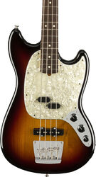 Bajo eléctrico para niños Fender American Performer Mustang Bass (USA, RW) - 3-color sunburst