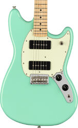 Guitarra electrica retro rock Fender Player Mustang 90 (MEX, MN) - Seafoam green