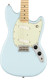 Guitarra electrica retro rock Fender Player Mustang (MEX, MN) - Surf blue