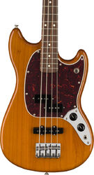 Bajo eléctrico para niños Fender Player Mustang Bass PJ (MEX, PF) - Aged natural