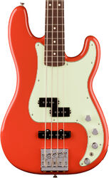 Bajo eléctrico de cuerpo sólido Fender Player II Modified Active Precision Bass Ltd (MEX, RW) - fiesta red