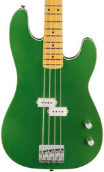 Bajo eléctrico de cuerpo sólido Fender Aerodyne Special Precision Bass (Japan, MN) - Speed green metallic