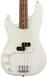 Bajo eléctrico de cuerpo sólido Fender Player Precision Bass Zurdo (MEX, PF) - Polar white