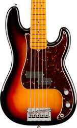 Bajo eléctrico de cuerpo sólido Fender American Professional Precision Bass V (USA, MN, 5-String) - 3-Color Sunburst