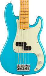Bajo eléctrico de cuerpo sólido Fender American Professional II Precision Bass V (USA, MN) - Miami blue