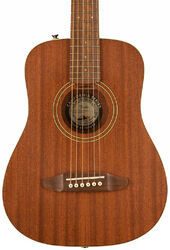 Guitarra folk Fender Redondo Mini All Mahogany - Natural satin