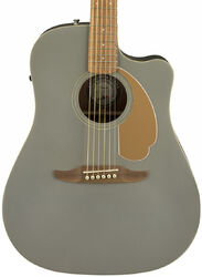 Guitarra folk Fender Redondo Player - Slate satin