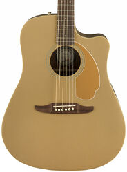 Guitarra folk Fender Redondo Player - Bronze satin