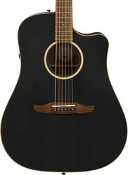 Guitarra folk Fender Redondo Special - Matte black