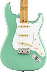 Guitarra eléctrica con forma de str. Fender Vintera 50's Stratocaster (MEX, MN) - Seafoam green