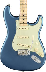 Guitarra eléctrica con forma de str. Fender American Performer Stratocaster (USA, MN) - Satin lake placid blue