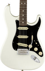 Guitarra eléctrica con forma de str. Fender American Performer Stratocaster (USA, RW) - Arctic white