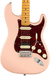 Guitarra eléctrica con forma de str. Fender American Professional II Stratocaster HSS Ltd (USA, MN) - shell pink