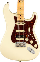 Guitarra eléctrica con forma de str. Fender American Professional II Stratocaster HSS (USA, MN) - Olympic white