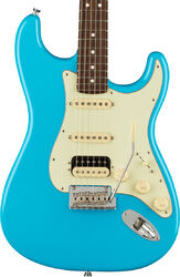 Guitarra eléctrica con forma de str. Fender American Professional II Stratocaster HSS (USA, RW) - Miami blue