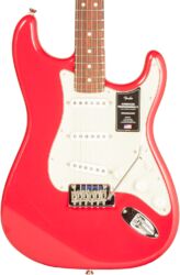Guitarra eléctrica con forma de str. Fender American Professional II Stratocaster Roasted Neck Ltd (USA) - Fiesta red