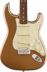 Guitarra eléctrica con forma de str. Fender American Professional II Stratocaster Ltd (USA, RW) - Firemist gold metallic